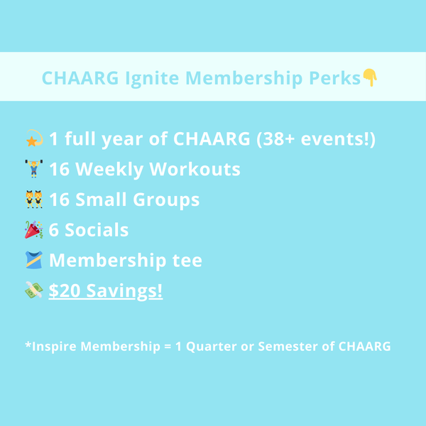 UNIVERSITY OF TENNESSEE - KNOXVILLE CHAARG MEMBERSHIP