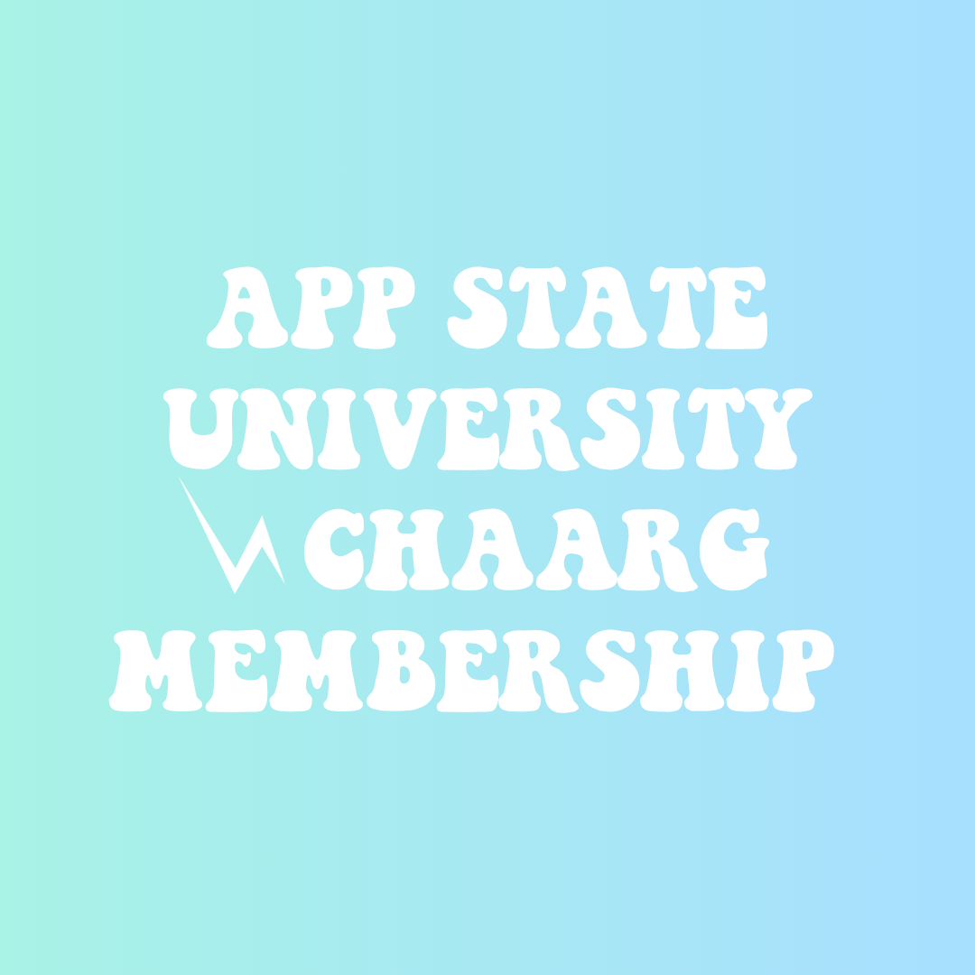 APPALACHIAN STATE UNIVERSITY CHAARG MEMBERSHIP