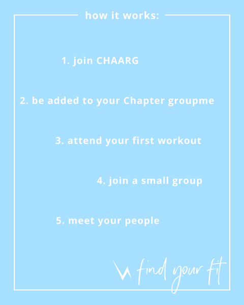 CHAARG at X University (Fall 2026 Membership Template)