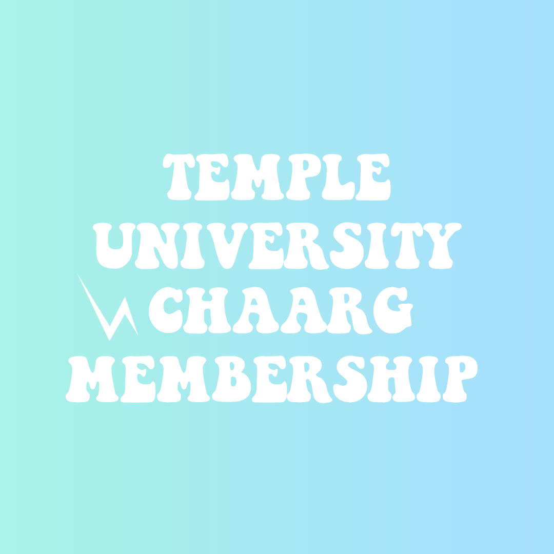 TEMPLE UNIVERSITY CHAARG MEMBERSHIP