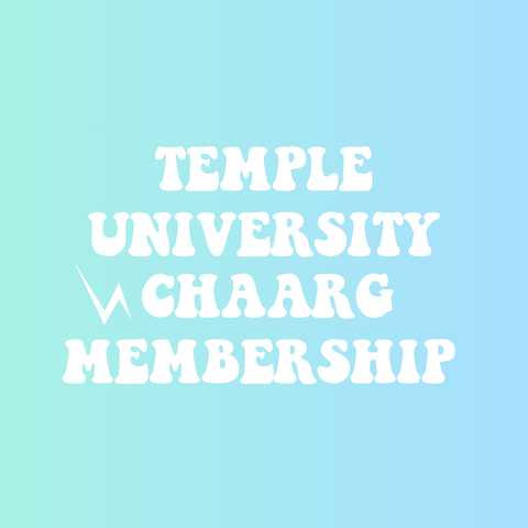 TEMPLE UNIVERSITY CHAARG MEMBERSHIP