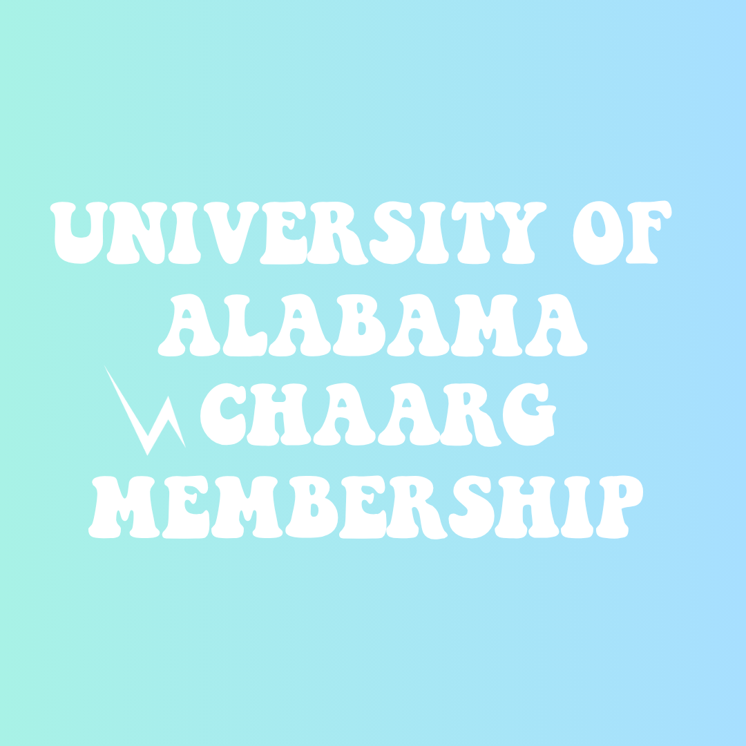 UNIVERSITY OF ALABAMA CHAARG MEMBERSHIP