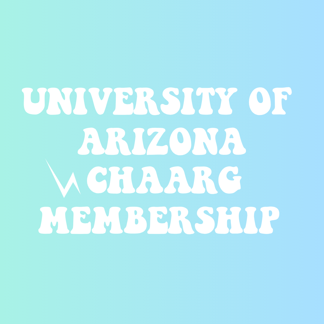 UNIVERSITY OF ARIZONA CHAARG MEMBERSHIP