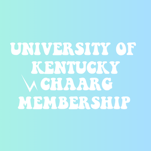 UNIVERSITY OF KENTUCKY CHAARG MEMBERSHIP