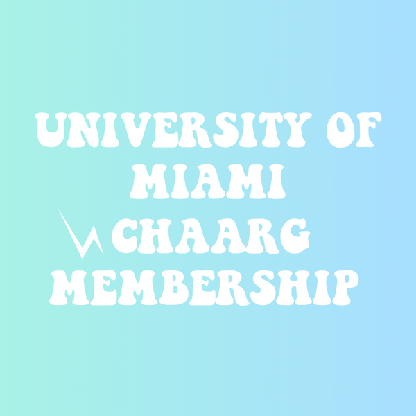 UNIVERSITY OF MIAMI CHAARG MEMBERSHIP