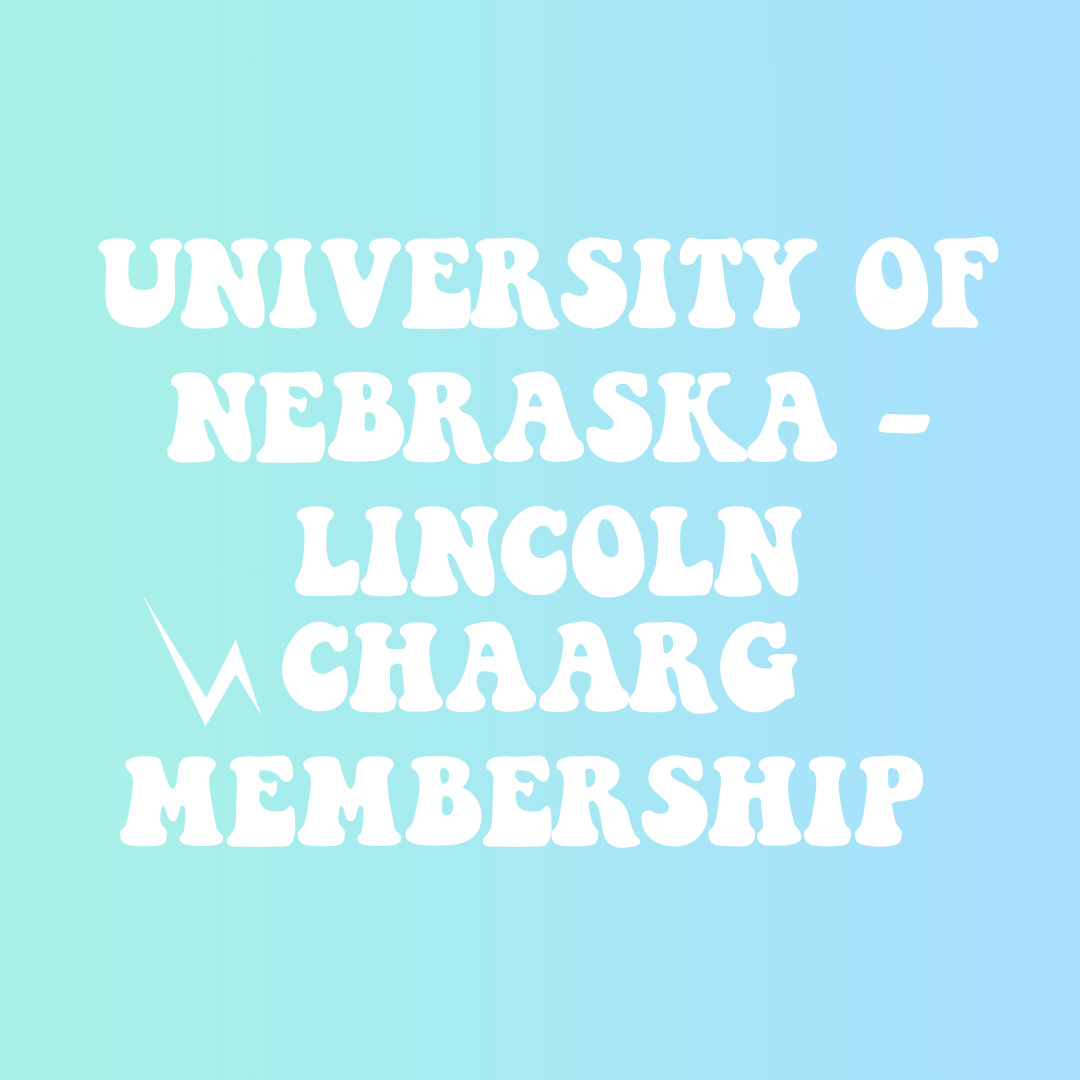 UNIVERSITY OF NEBRASKA - LINCOLN CHAARG MEMBERSHIP