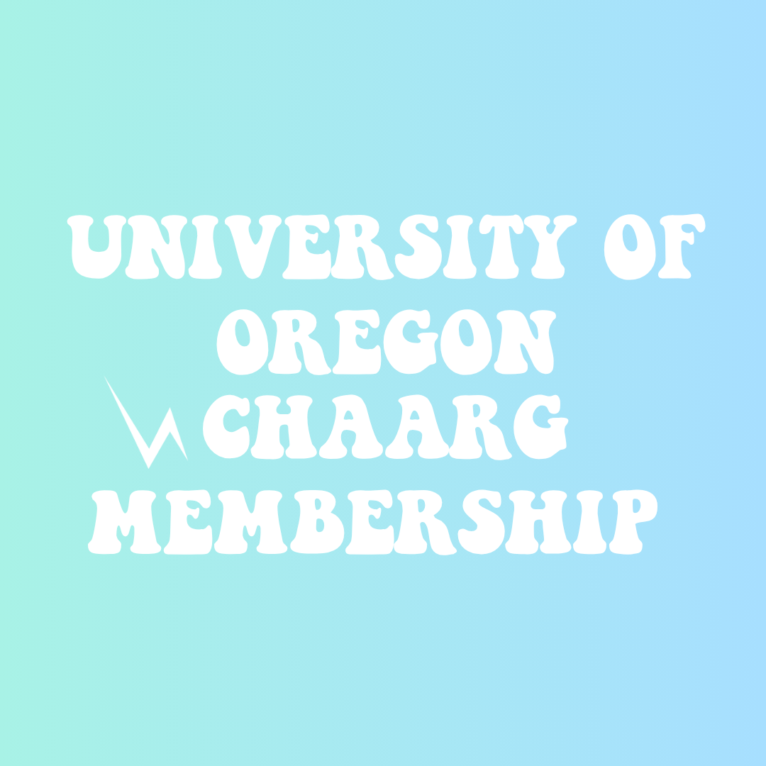 UNIVERSITY OF OREGON CHAARG MEMBERSHIP