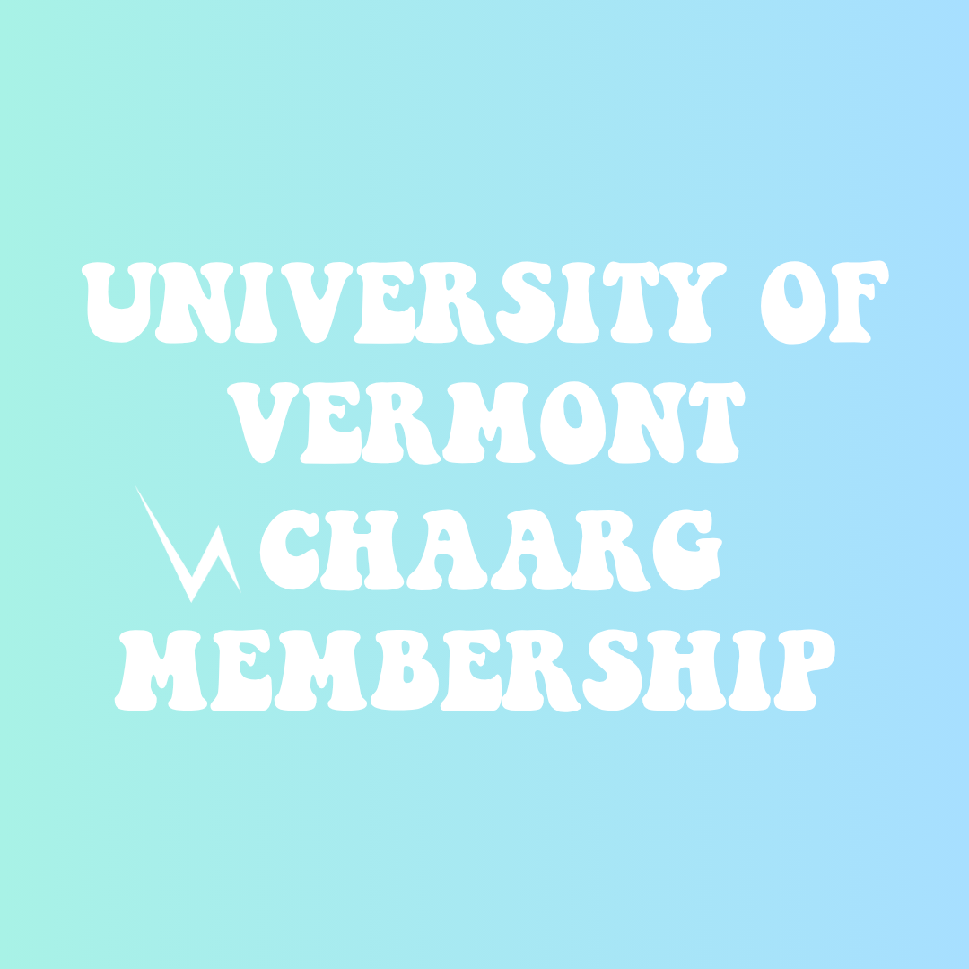 UNIVERSITY OF VERMONT CHAARG MEMBERSHIP
