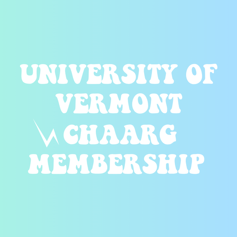 UNIVERSITY OF VERMONT CHAARG MEMBERSHIP