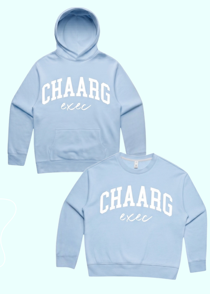 CHAARG Exec Crew or Hoodie