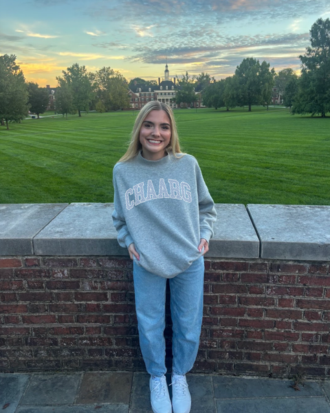 Varsity Polka Dot Mockneck